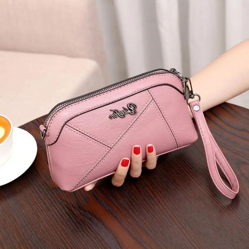

Ue6 Wear-Resistant Large-Volume Casual Scholar-Style Pattern Shell Clutch Leather Dual Purpose Bag Shoulder Bag Pu Korean-style