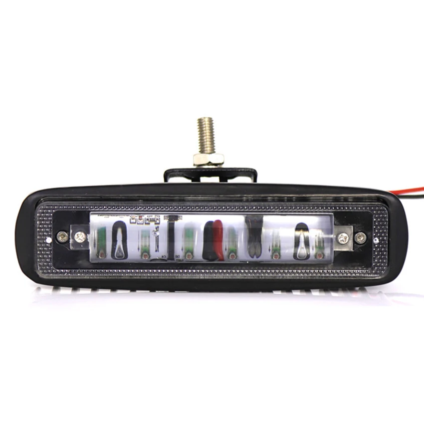 LED Forklift Safety Light Red/ Blue Spot Light, Warehousa1 Piece Safe Warning Light 30W 6 LEDs Driving 12-60V Wide Voltage