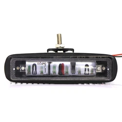 Feu de sécurité LED rouge/bleu pour chariot élévateur, voyant d'avertissement de sécurité pour entrepôt 30W 6 LED, lumière de conduite 12 60V large tension 