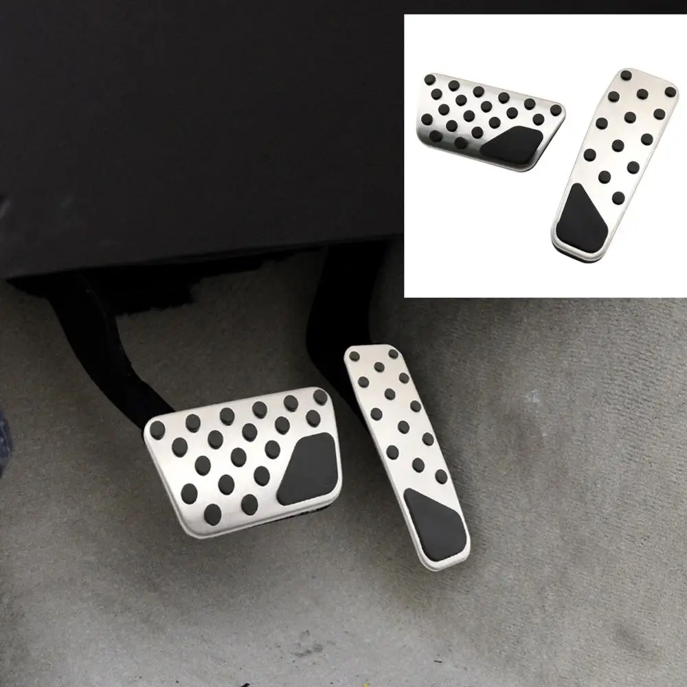 

Non Slip Punch free Stainless steel car Gas Fuel Brake Accelerator Peda Fit for Dodge Challenger Charger Chrysler 300 2009-2019