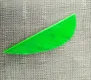 50 шт. 3 дюйма щит форма турецкое перо 8 цветов Высокое качество Настоящее перо стрелы перья лопатки стрельба из лука стрелы - Цвет: green  50pcs