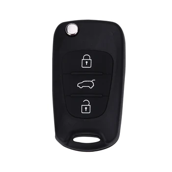 

For HYUNDAI I30 IX35 Avante For Kia K2 K5 Sportage Picanto Rio Cerato Ceed Soul Flip Remote key Shell 3 Buttons