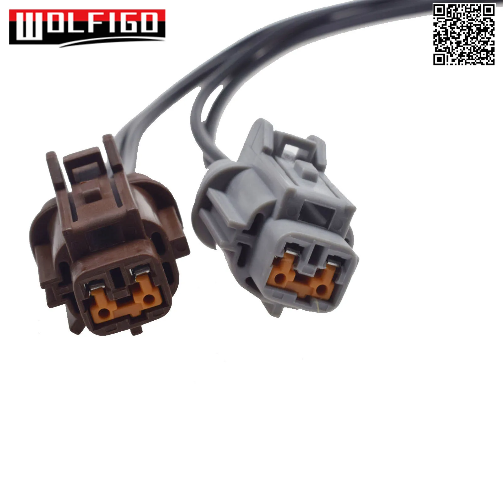 2PCS ABS Wheel Speed Connector Sensor Repair Wiring Harness for Nissan Infiniti 1215-2H2W,47910-EA025, 47910-EA005, 47910EA025