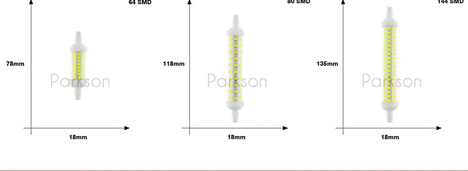 Светодиодная лампа R7S 6 Вт 9 Вт 12 Вт SMD 2835 Bombilla 220 В Светодиодный прожектор Энергосберегающая Кукуруза свет заменить галогенный свет
