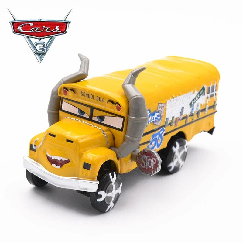 Disney Pixar Cars 3 Oversized Deluxe Diecast Collection Miss Fritter Metal Alloy Model Car Collection Toy Gift For Children toy boats