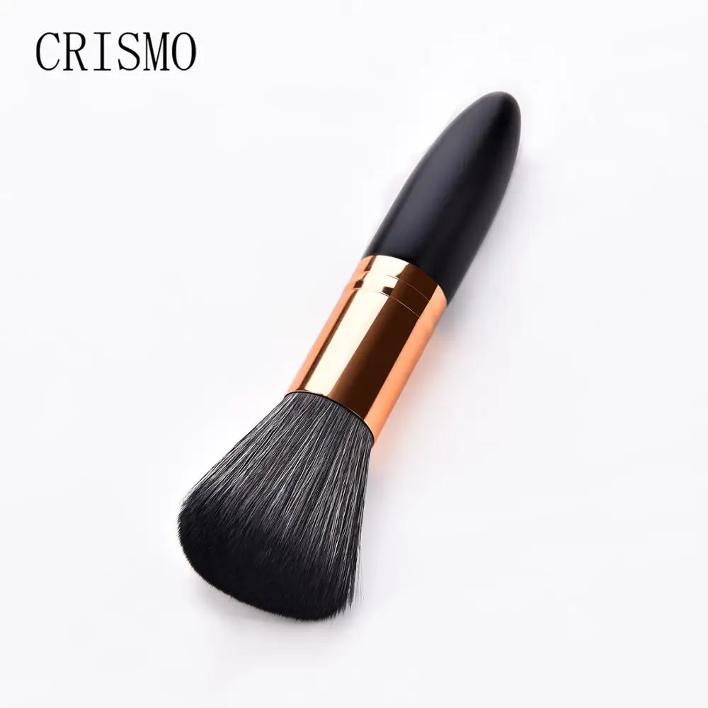 CRISMO 1PC Kabuki Brush Flat Foundation Makeup Brushes Professional Liquid Foundation Brush Cosmetic Tool Pincel Maquiagem 4