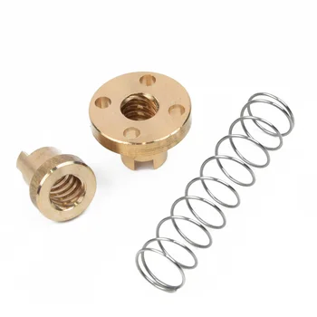 

T8 Anti Backlash Spring Loaded Nut For 8mm Threaded Rod Lead Screws Printer For 3D Printer Part Supplies Accessories