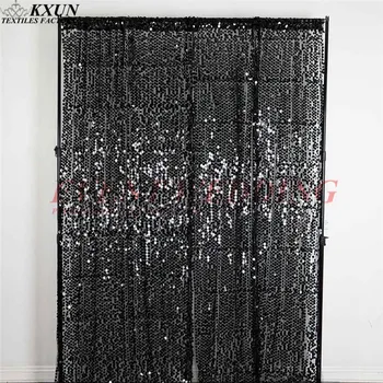 

Good Quality Sequin Photo Booth Wedding Backdrop Out Door Background Event Party Decoration