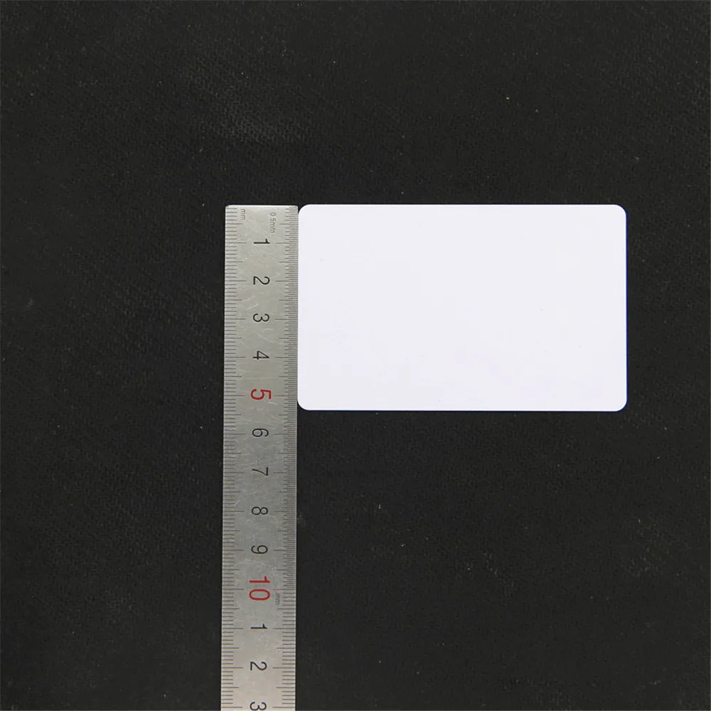100 шт. 125 кГц EM4100 TK4100 чтение только Белый ID брелок-карточка маркер RFID карта контроля доступа