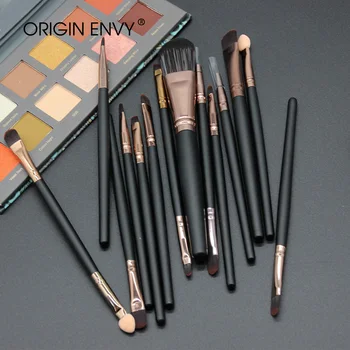 

ORIGIN ENVY 15pcs Makeup Brushes Tool Set Cosmetic Powder Eye Shadow Foundation Blush Blending Beauty Make Up Brush Maquiagem