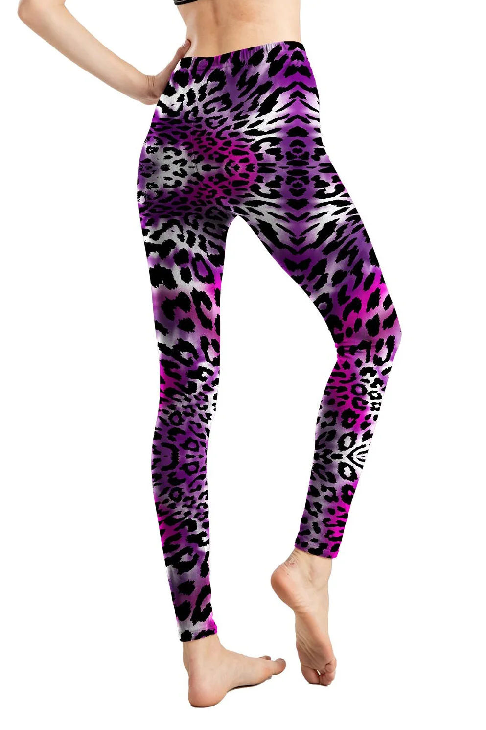 honeycomb leggings INITIALDREAM Fashion Leopard Printed Leggings Women Soft Elasticity Leggins Femme Ankle-Length Plus Size Legging Mujer leggings