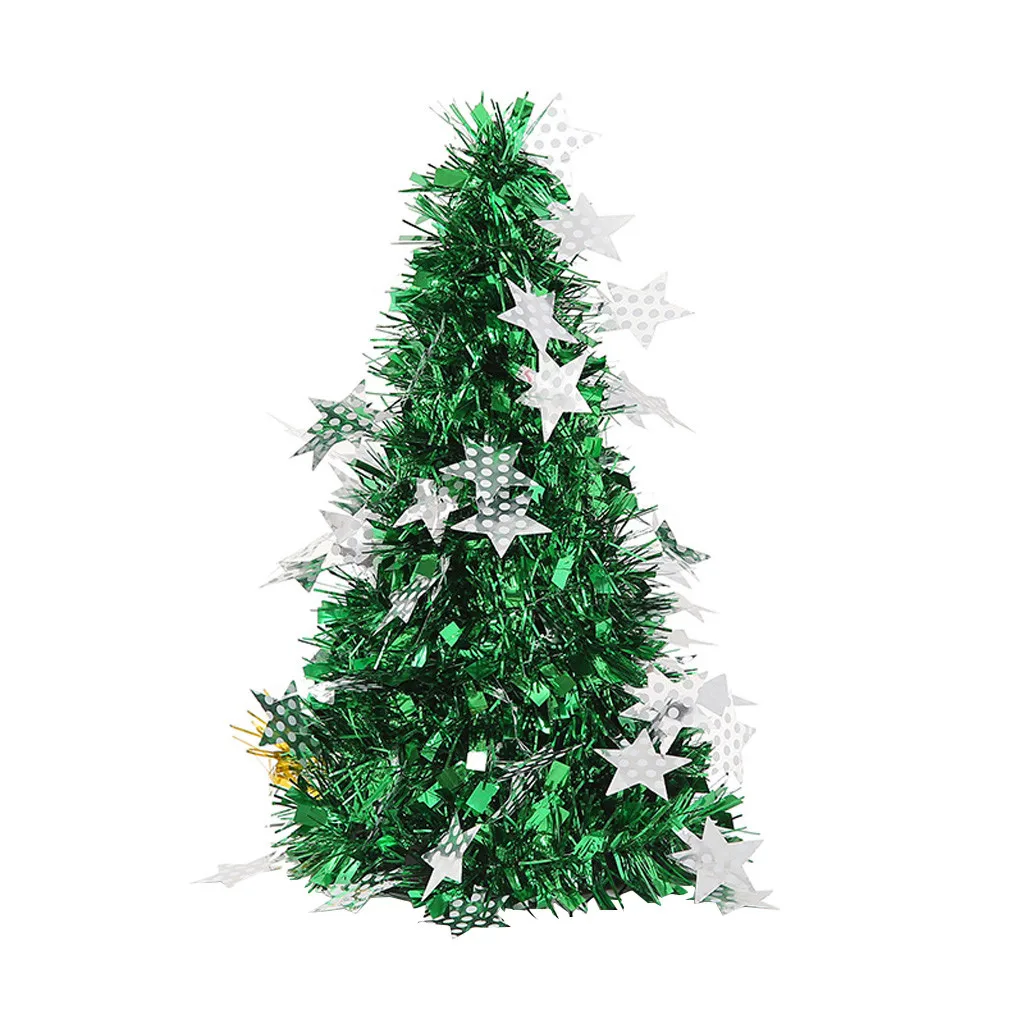 Блестящая Рождественская елка фестиваль дома вечерние украшения Xmas Tree украшения подарок год украшения с Рождеством Рождественское украшение
