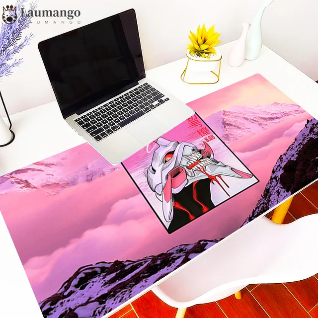 Mouse pad Evangelion Logo Computer Laptop Anime Keyboard Mouse Mat