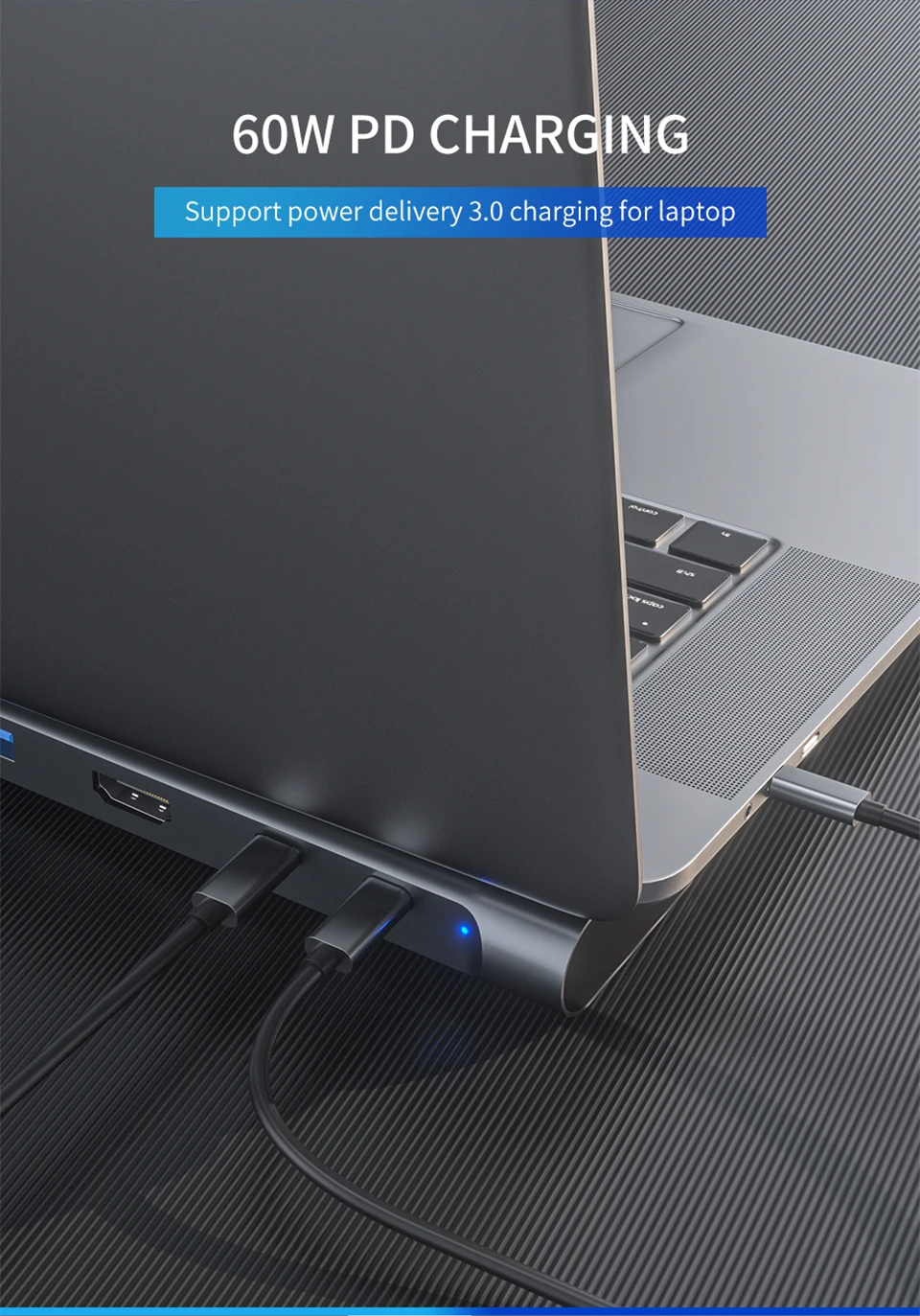 Док-станция USB 3,0 все в одном type C к Мульти USB 3,0 HDMI адаптер для MacBook Pro 13 Air USB-C 3,1 разветвитель порт type-C концентратор