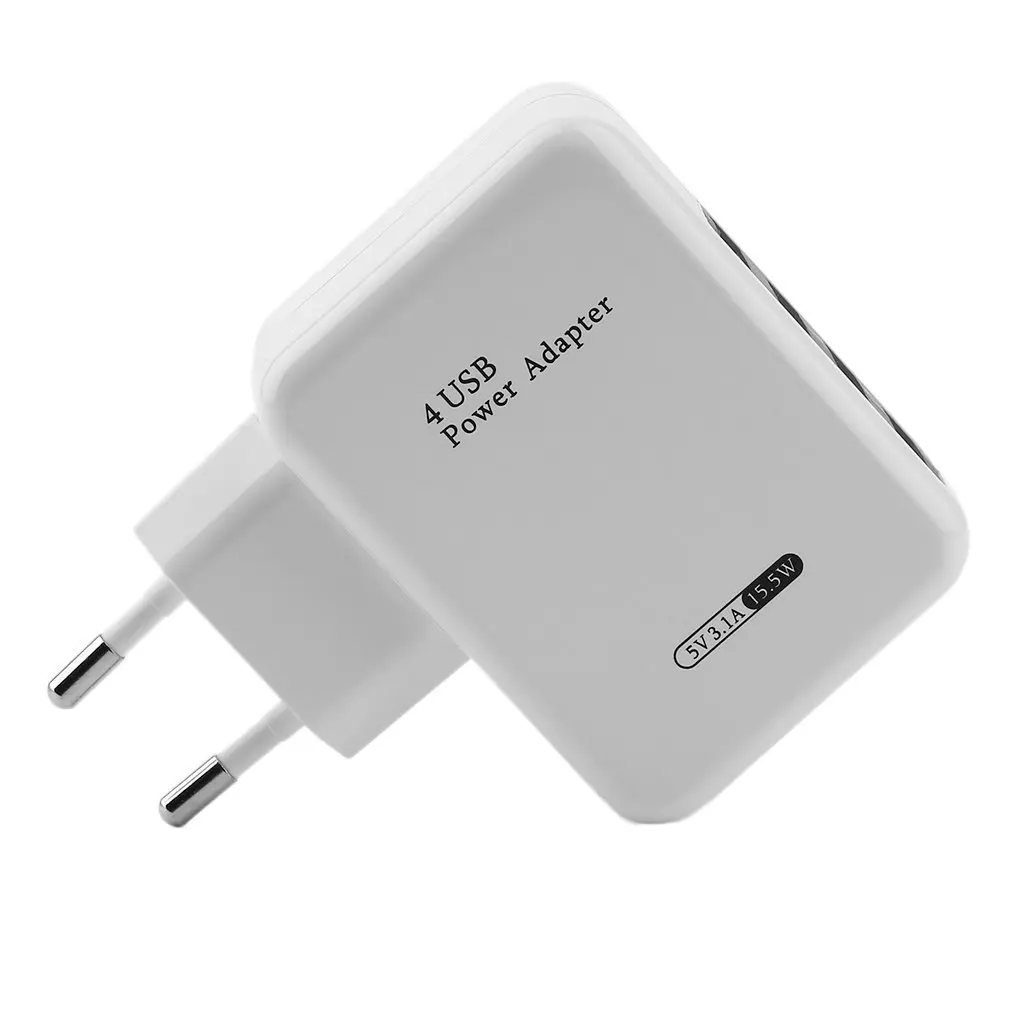 Многофункциональное Универсальное USB зарядное устройство для путешествий, настенное зарядное устройство, адаптер, портативное зарядное устройство для смартфонов, 4 порта