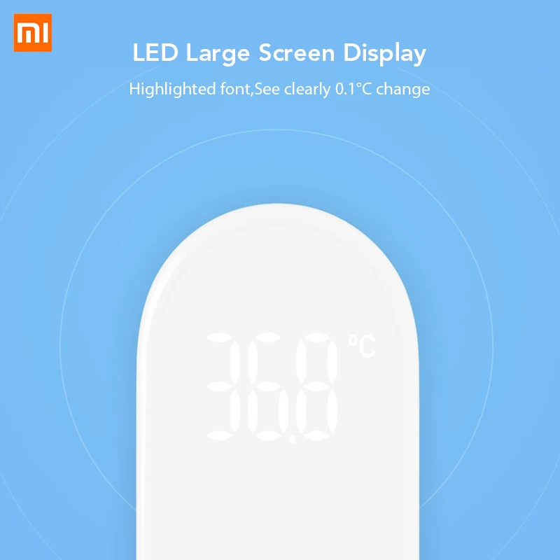 Бесконтактный LED термометр Xiaomi Mijia iHealth оригинальный цифровой инфракрасный для