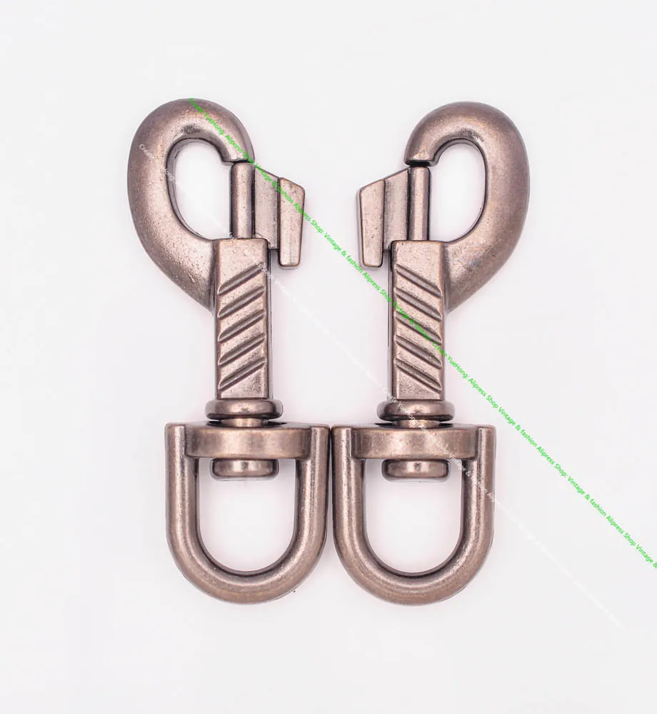 10 Pcs Silver Lobster Swivel Clasps Trigger snap Bag Purse Strap