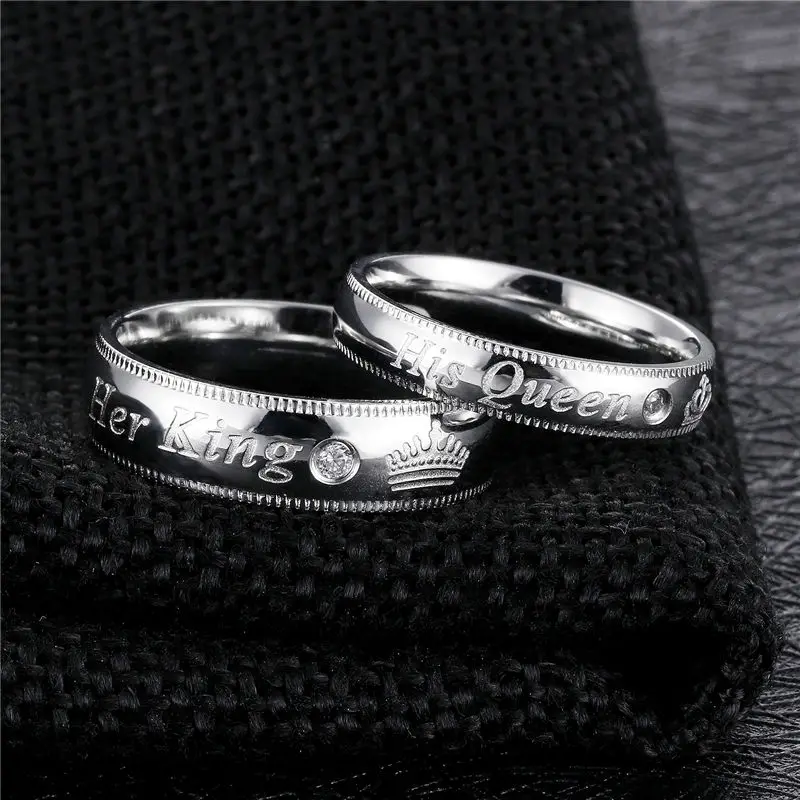 V-YA-Fashion-DIY-Custom-Engrave-Couple-Jewelry-Rings-Her-King-and-His-Queen-Stainless-Steel (1)
