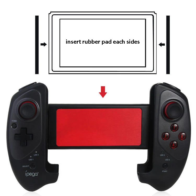 PG-9083 PG 9083 Bluetooth 3,0 беспроводной геймпад Телескопический игровой контроллер для Android/iOS практичный растягивающийся джойстик