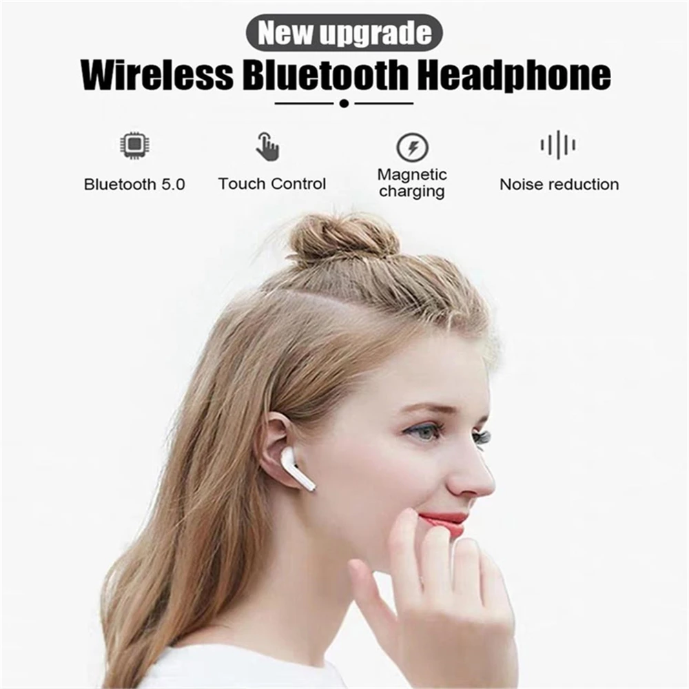 I12 TWS Беспроводные Bluetooth 5,0 наушники i7s наушники спортивные устойчивое стерео сенсорные audifonos bluetooth inalambrico гарнитуры