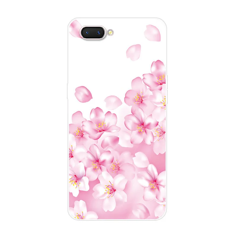 69 Для Oppo A3S чехол OppoA3S мягкий силиконовый цветок ТПУ задняя крышка чехол для телефона для OPPO A5 OPPOA5 AX5 чехол ax5s A 3 S A3 S 5 Чехлы 6,2 - Цвет: 69