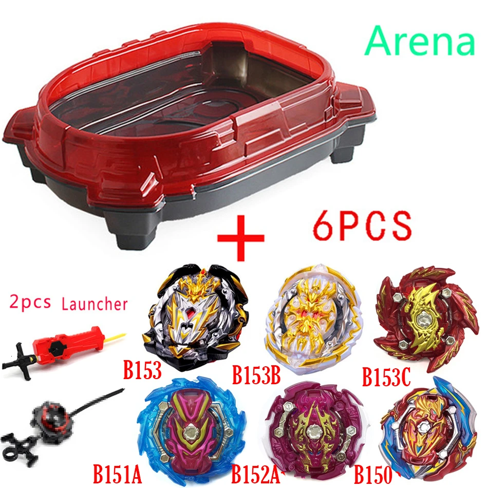 Takara Tomy Топы пусковые установки Beyblade Burst B154 игрушки Арена продажа Bey Blade Achilles Bayblade