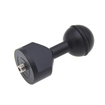 

2Pcs Ball Adapter with 1/4Inch Screw for Underwater Camera Diving Photography System KQS8