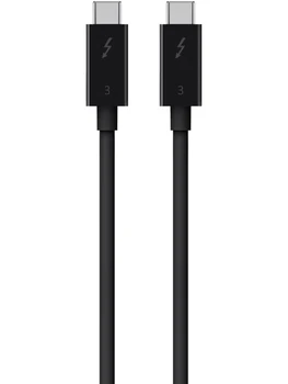 

Belkin Thunderbolt 3 cable (f2cd084bt0.8mbk) USB-C 0.8m (black)