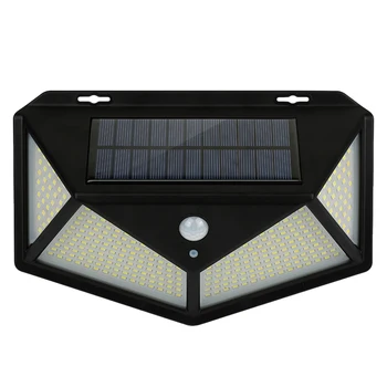 

300 LED Solar Power Wall Light Motion Sensor Waterproof Lamp for path garage