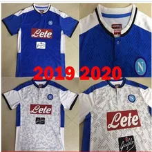 Napoli SSC Home INSIGNE HAMSIK Футбольные Майки 19 20 Naples Third Out Calcio MAGLIA MERTENS Naples футбольные футболки