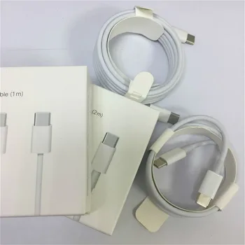 

50pcs / micro USB C to C USB C 1M and 2M charger cables, with packaging, for iPhoe Android Type C charging cable
