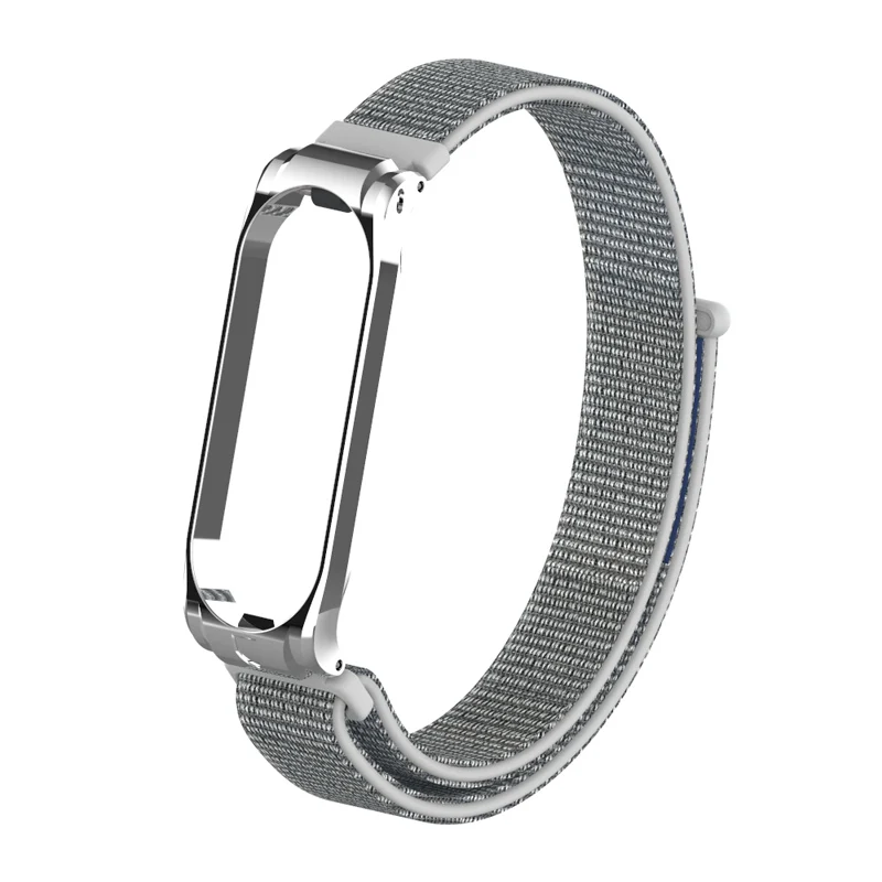 7401 Нейлоновый ремешок для часов для ремешка Mi Band 4/3 Металлическая полоса для Xiaomi Mi Band 4 Браслет Mi Band4 For mi band 3 Аксессуары - Цвет ремешка: 7401