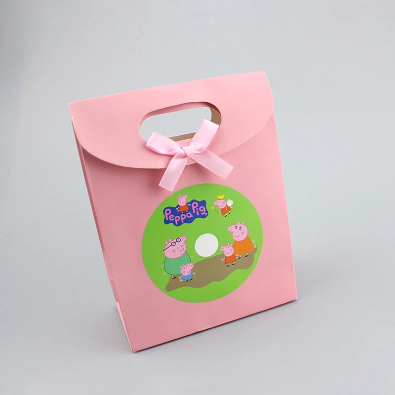 Peppa Pig детский набор Подарочная коробка аксессуары для волос и головы веревка сладкая принцесса девушка волосы на кольцевом креплении клип мультфильм милый подарок на день рождения