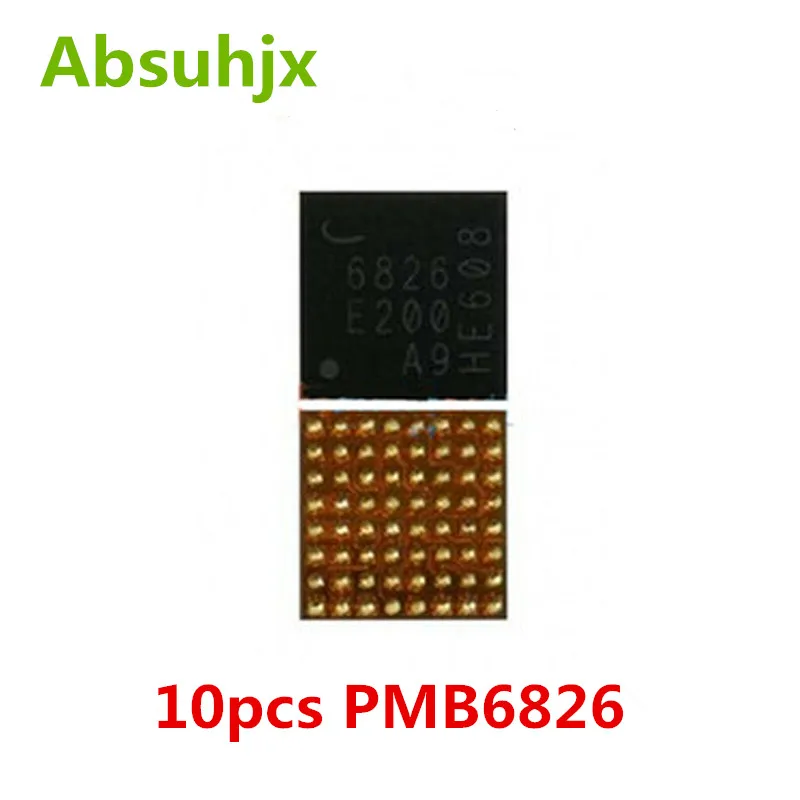 Absuhjx 10 шт. PMB6826 6826 для iphone 7 и 7 plus Baseband PMIC микросхема питания Intel BBPMU_RF