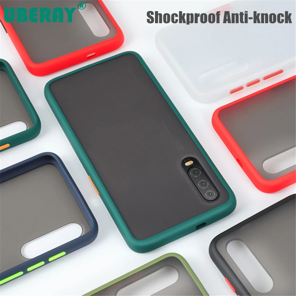 Armor Shockproof Case For Huawei P40 lite P20 P30 Pro Mate 20 Y5 Y9 Soft Clear Cover on Honor 10i 8X 8A 9X | Мобильные телефоны и