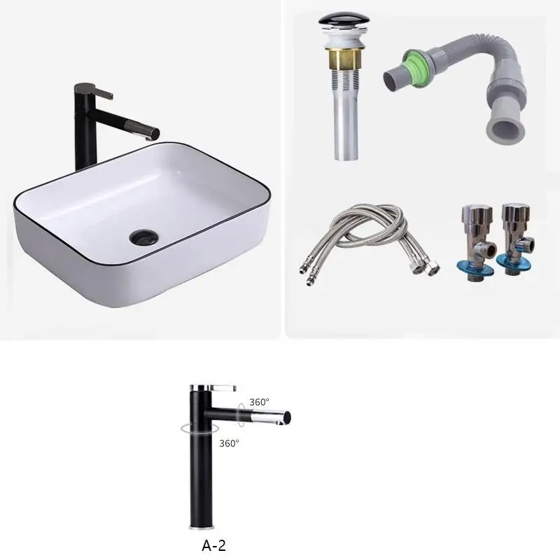 Mano Vanity поо Wasbak черный Evier Bacia-де-Lavagem Wastafel Fregadero Waschtisch раковина для ванной Lavabo Куба Banheiro умывальник - Цвет: Number 5