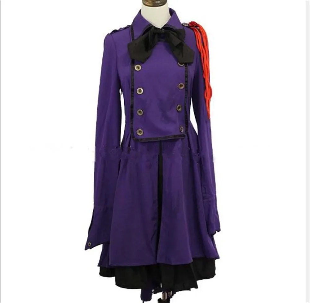 Gothic Lolita Dress Victorian Medieval Vintage Red Purple Black Dress Halloween Costume For Women B363