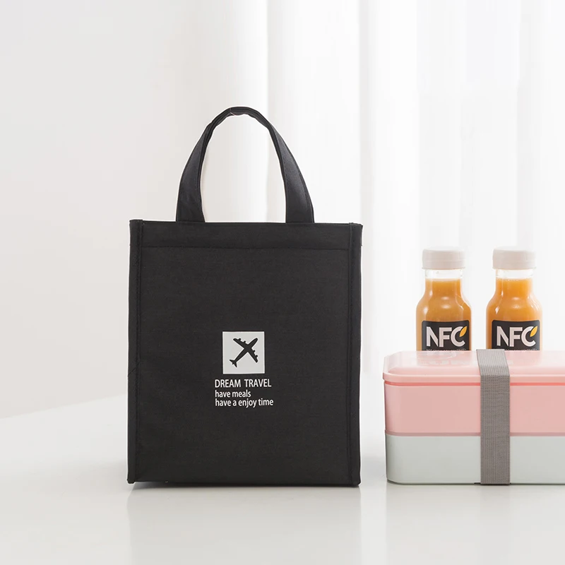 Модный ланч мешок с термоизоляцией для еды свежего бенто офисный кулер пикника