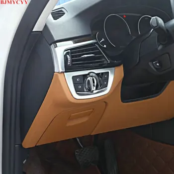 

BJMYCYY for BMW 5 Series 6 Series GT 525li 528li 530li 630GT g38 2018-2020 ABS decorative frame of headlight switch panel