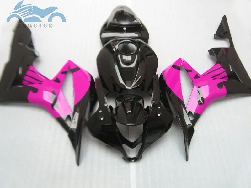 Обновите свой Комплект обтекателя впрыска, пригодный для Honda CBR600RR 2007 2008 CBR 600RR 07 08 Красный Черный ABS Пластиковые обтекатели комплекты XF19