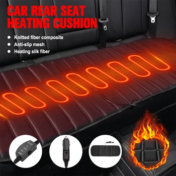 

1PC DC12V Thermostat Car Back Three Teating/ Front Seat Universal Seat Heating Pad Winter Seat Warmer Control Seat Cushion
