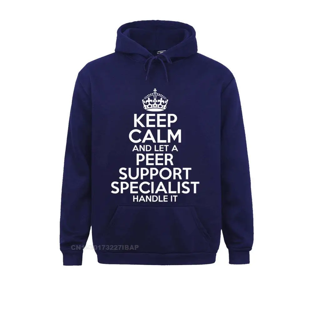 thumbnail image 1 of ESPECIALISTA EN APOYO ENTRE PARES Sudadera con capucha estampada divertida para el día del trabajo, profesión, cumpleaños, familia, sudaderas con capucha para hombre, 1 of 4
