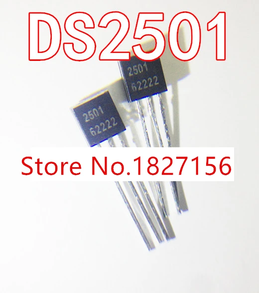 

5Pcs DS2501 TO92 original In Stock 1A VERY LOW DROPOUT VOLTAGE REGULATORS IC NEW