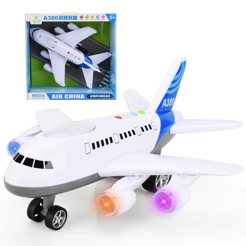 

Model Inertia Aircraft Model Plane Storyteller Sound And Light Music Boy Aviation Children'S Educational Early Childhood Toy