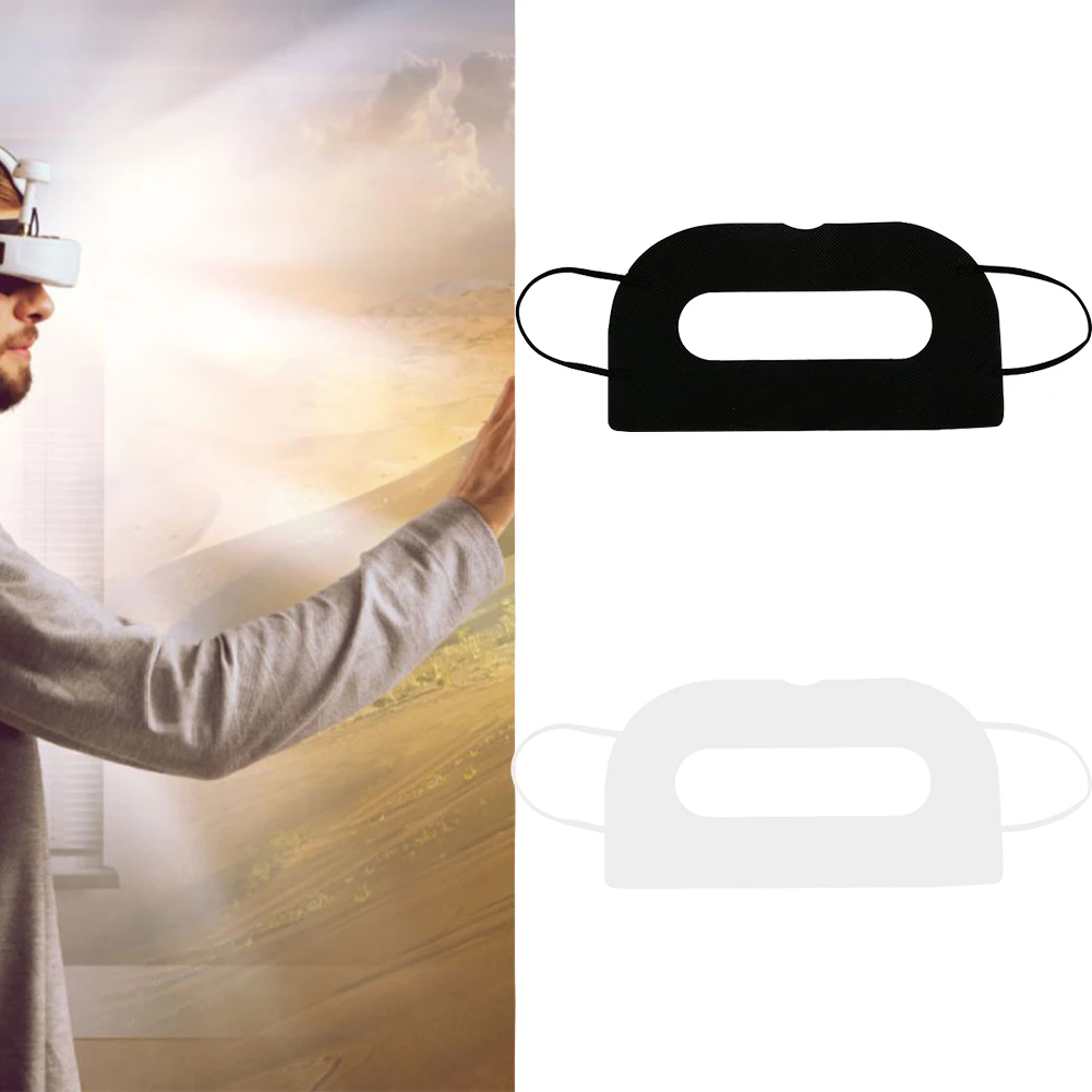 100 шт впитывающая пот дышащая маска для лица для дома VR Аксессуары гарнитура чехол виртуальной реальности универсальные одноразовые очки