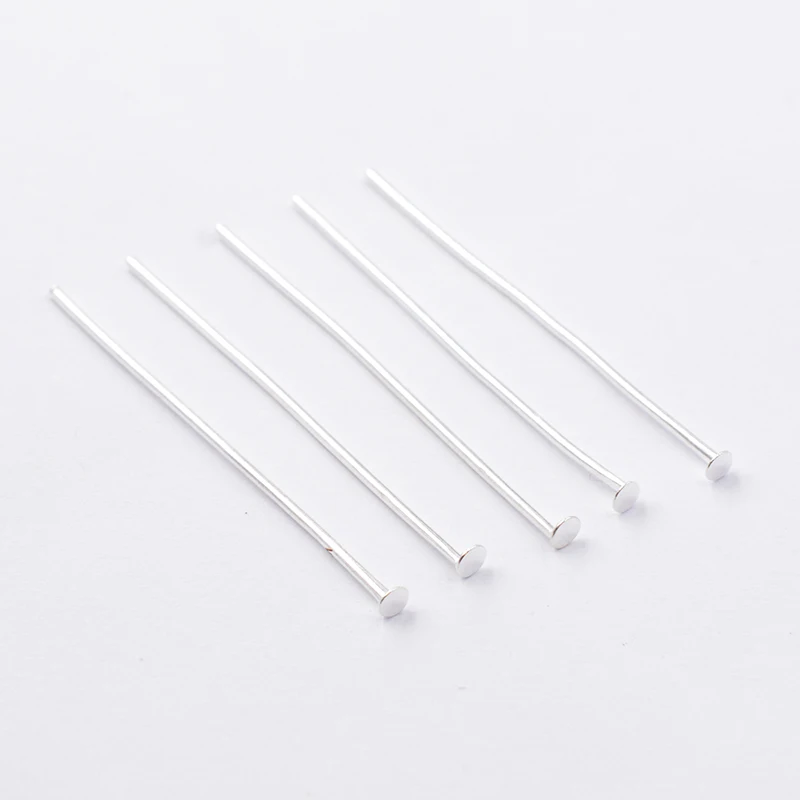 Mixed 200pcsColor Flat Head 1650mm Eye Flat Head Pin Needles Beads