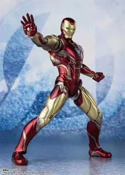 

MCR SHF Avengers 4 Endgame Iron Man MK85 Action Figure Doll Christmas Model Gift Toy For children