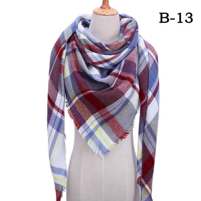 Designer 2021 knitted spring winter women scarf plaid warm cashmere scarves shawls luxury brand neck bandana pashmina lady wrap b13