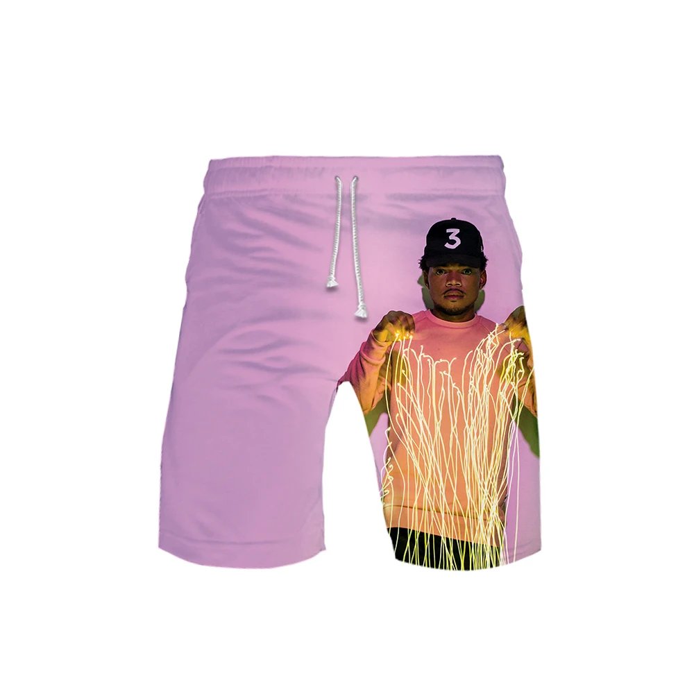 3D Chance The Rapper мужские летние шорты с принтом Новые повседневные летние пляжные шорты мужские горячие продажи бордшорты плюс размер макс 6XL