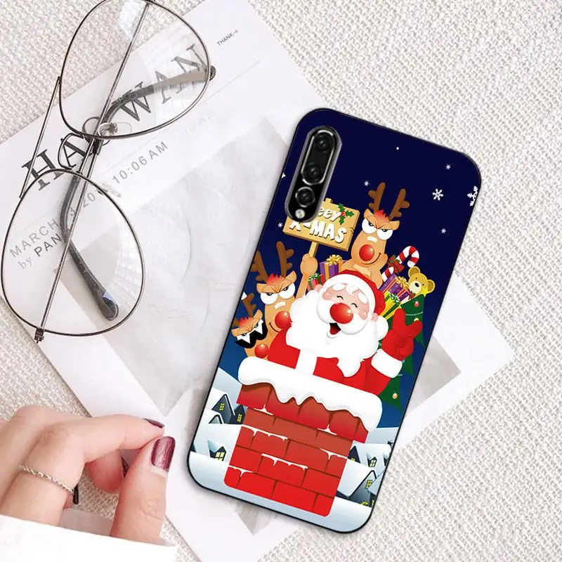 A7 Babaite год Рождество олень Санта чехол для телефона huawei P20 P30 P20Pro P20Lite P30Lite P Smart P10Lite - Цвет: A7